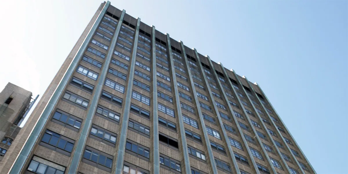 The Black Building, home of the Center for Molecular Recognition